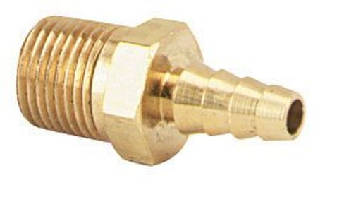 محول نحاسي Dwyer®، A-339، 1/8" NPT إلى 3/16" مطاط وأنابيب بلاستيكية 1/8" ID in Saudi Arabia