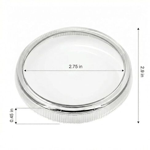 2pcs 70mm 49010 Replacement,Crystal Gauge Lens for Brute II Manifolds,Provides Reliable Protection for Your gauge's Surface whilemaintaining Optimal Readability in Kuwait
