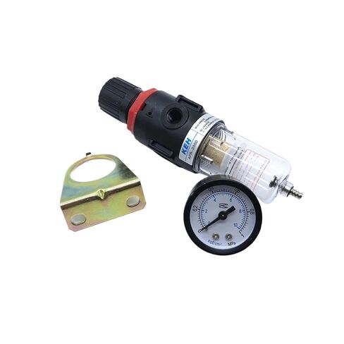 AFR-2000 Pneumatic Filter Regulator Air Treatment Unit Pressure Switches Gauge AFR2000(AFR-2000 w PC-10MM) in Saudi Arabia