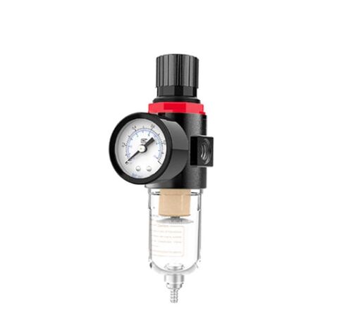 Pneumatic Air Treatment Filter AFR2000 Adjustable Pressure Gauge 1/4" Pressure-Relief 4mm 6mm 8mm 10mm 12mm Fittings(AFR2000-8mm) in Saudi Arabia