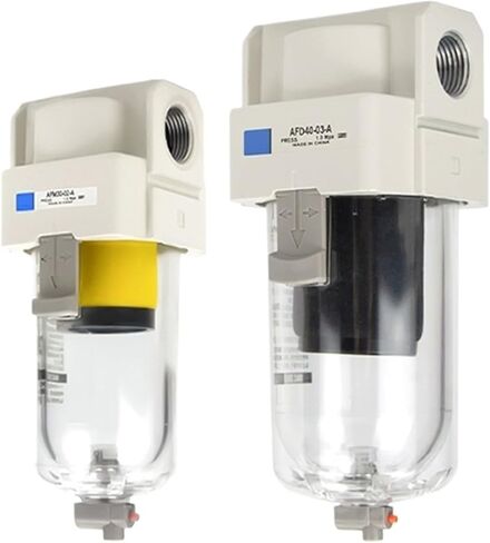 1 قطعة فلتر فصل الماء الزيتي AFM20 AFM30 AFM40 AFD40 فلتر عالي الدقة لتصفية شوائب الزيت والماء والغبار (AFD40-04D) in Kuwait