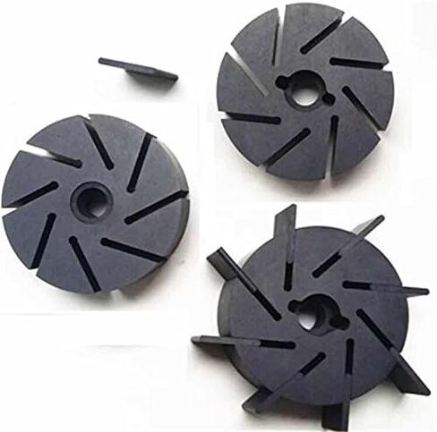 مضخة تفريغ كربون ريشة 0722522488، 0722534079 Fit Busch SV1040B/C، SD1040B/C، DC1040C، SV1040 (عبوة من 7 قطع) in Kuwait