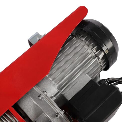 110V Electric Hoist Winch Portable Electric Winch 1763lbs Wire Overhead Hoist Crane Ceiling Garage Pulley Winch with Zinc-Plated Steel Wire and 6FT Remote Control w/Remote Control in Saudi Arabia