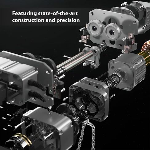 Prowinch 2 Ton Electric Chain Hoist with Variable Speed Control, 440~480V 50~60HZ, 3-Phase, Featuring a 20ft G100 Nickel Chain and Ideal for Heavy-Duty Lifting in Kuwait