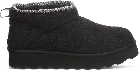 Bearpaw Women's Snuggle Daphne Deco Boot | حذاء الكاحل النسائي | زلة المرأة على الحذاء | الحذاء الشتوي مريح in Saudi Arabia