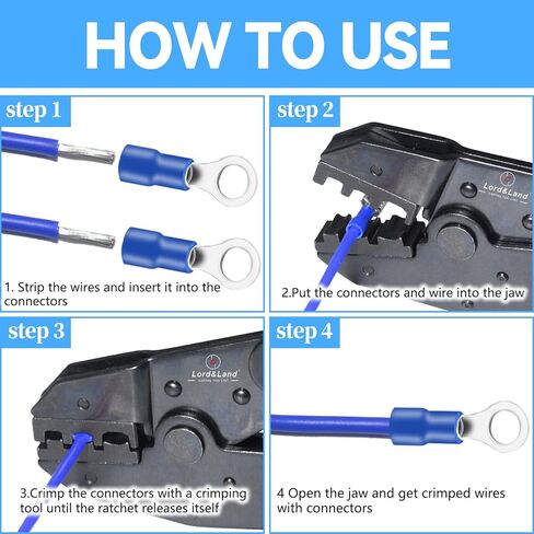 150PCS Mixed Quick Disconnect Electrical Insulated Butt Bullet Spade Fork Ring Solderless Crimp Terminals 18 Types Wire Connectors Assortment Kit in Saudi Arabia