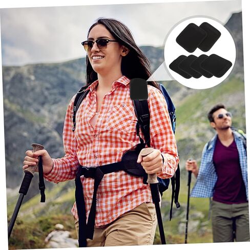 BESPORTBLE 6pcs Comfortable Backpack Shoulder Strap Pads Elastic Cushions for Easy Carrying Pressure Relief and in Saudi Arabia