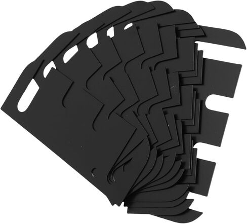 10X Door Hinge gaskets, Made of Stainless Steel, Suitable for Sealing Cabinet Doors in Living Rooms, bedrooms, bathrooms, garages, and Other Locations in Saudi Arabia