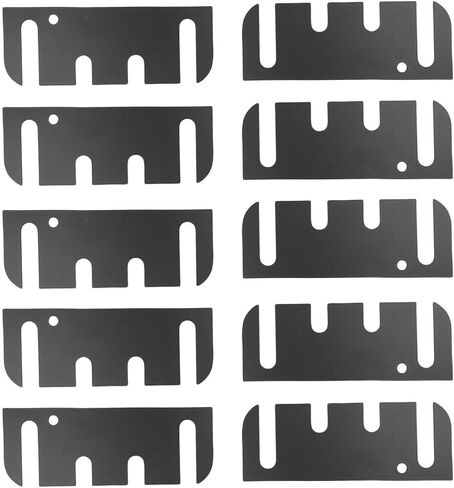 Fabater Door Hinge Shims, 4 Inch Stainless Steel Spacers for Filling and Alignment, Door Hinge Repair Kit with Rust Material for Frame Adjustment Home Use in Saudi Arabia