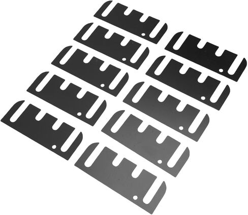 10PCS Door Hinge Shims, Stainless Steel Hinge Spacers, Coated Finish Shims for Door Alignment, Filling Gaps & Loose Hinges Repair in Kuwait