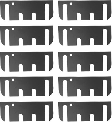 10PCS Door Hinge Shims, Stainless Steel Hinge Spacers, Coated Finish Shims for Door Alignment, Filling Gaps & Loose Hinges Repair in Kuwait