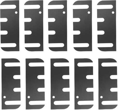 10PCS Door Hinge Shims, Stainless Steel Hinge Spacers, Coated Finish Shims for Door Alignment, Filling Gaps & Loose Hinges Repair in Kuwait