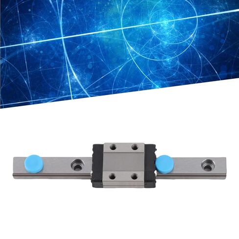 9mm LML9B Miniature Linear Rail, Mini Rail Block Set, Linear Rail with Bearing Steel Rail Block, for Precision Measurement Linear Motion Rail for Linear Slide and Rail(100mm) in Saudi Arabia