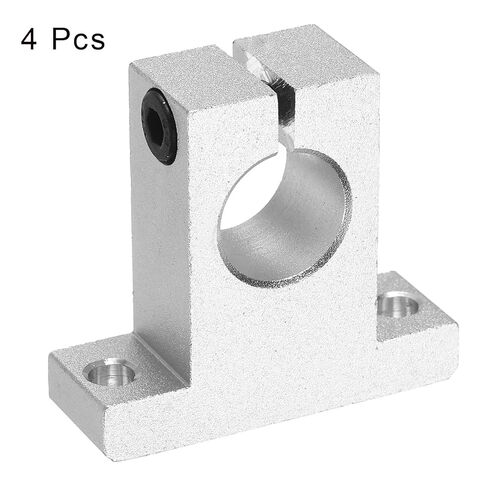 uxcell 4pcs SK16 Aluminum Linear Rod Rail Shaft Support for 16mm Diameter Shaft, Linear Motion Rail Guides Mounting Bracket with Wrench for CNC Machine, 3D Printer, Automation Equipment in Saudi Arabia