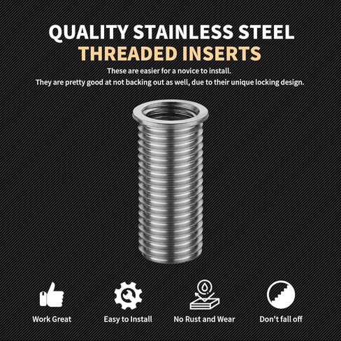 Thread Repair Inserts M11X1.5X30MM Insert Qty 10 Stainless Steel in Saudi Arabia