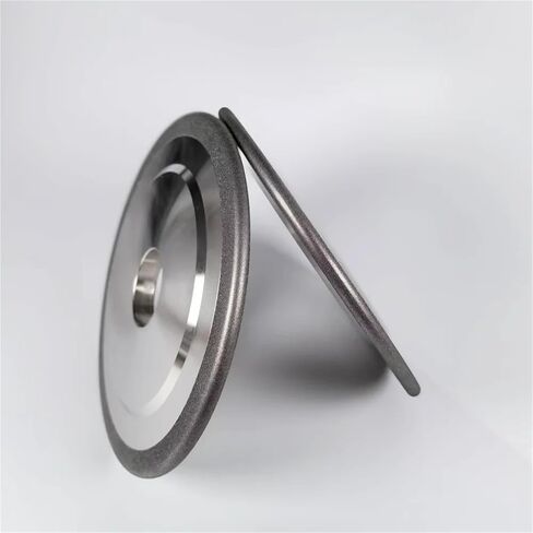 Arc Grinding Wheel, Semicircular Alloy Tap Slotting Tools Grinder Disc 100mm 125mm~ 150mm SDC 200 400 Grit 1pcs(2mm R1.0,400Grit,125 * 32mm) in Kuwait