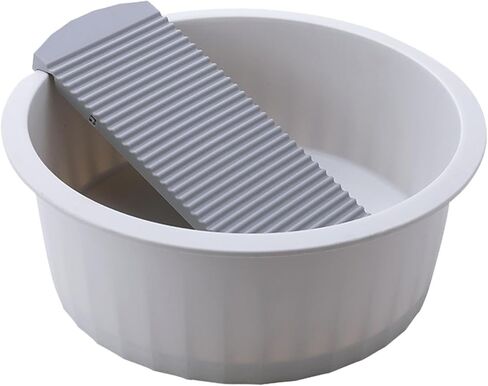 Washboard, Washtub Washing Supplies Compact Non Slip Lightweight Washboard Basin Laundry(Pink) in Saudi Arabia