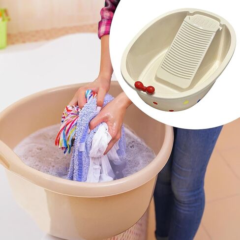 Washboard, Washboard Basin Lightweight Multipurpose with Laundry Tub with Scrubber for in Saudi Arabia