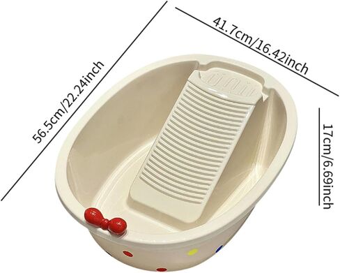Washboard, Washboard Basin Lightweight Multipurpose with Laundry Tub with Scrubber for in Saudi Arabia