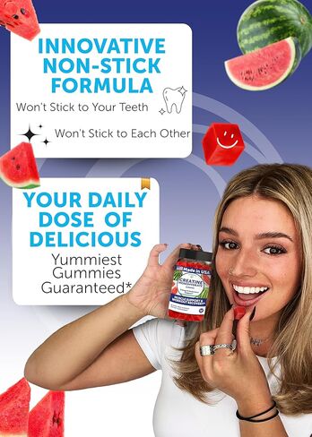 Lunakai USA Made Creatine & Magnesium Gummies Bundle – Recovery & Calm Support – 60 Non-GMO Gummies Eac in Kuwait