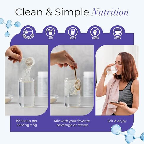 أورجانيك إكسيلانس كرياتين مونوهيدرات - مسحوق كرياتين ميكروني لنمو العضلات وقوتها واستعادتها - بدون نكهة، 115 حصة in Kuwait