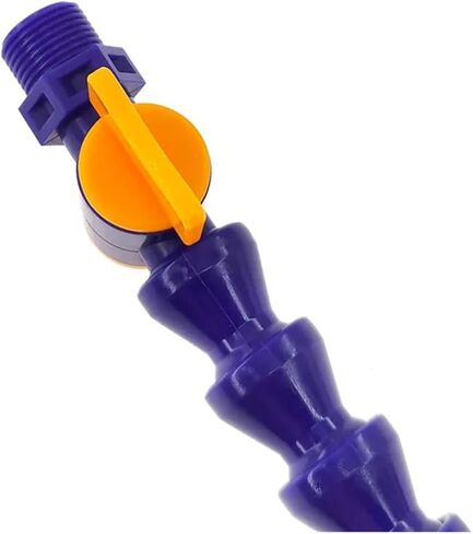 cnc milling machine mist cooling. 6Pcs300/400/500mm 1/4 3/8 1/2 Hose Flat/Round Nozzle for CNC Milling Lathe Cooling Pipe(600mm Round) in Kuwait