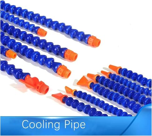 cnc milling machine mist cooling. 1/2 3/8 1/4'' Cooling Pipe Male Thread 300~700mm with Nozzle for CNC Milling Lathe(10pcs-switch g3/8 round 400mm) in Kuwait