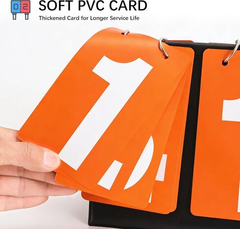 لوحة نتائج قابلة للطي لسطح المكتب مكونة من 4 أرقام مع صافرتين ممتازتين وواقيات للفم - مثالية لكرة السلة والتنس وكرة الريشة والتسجيل في الرياضات المتعددة in Kuwait