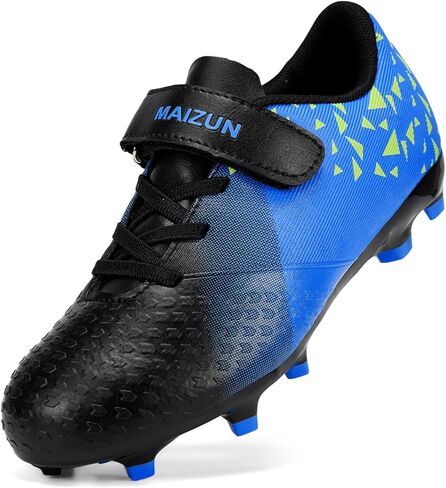 Moodeng Kids Soccer Cleats للشباب أحذية كرة القدم خفيفة الوزن ومتينة ومتعددة الأرضية للأولاد والبنات والأطفال الصغار/الأطفال الكبار in Saudi Arabia