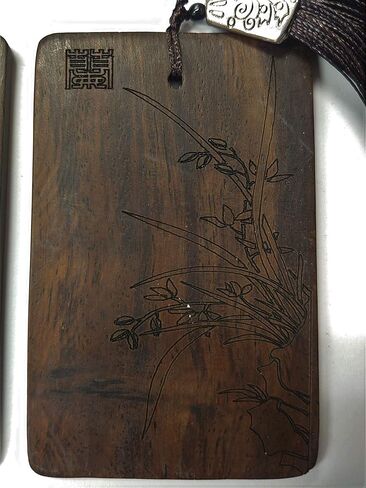 Blackwood Guzheng Finger Picks Taping Board 黑檀古筝指甲板 in Kuwait