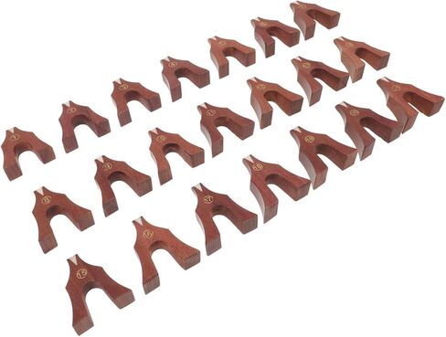 VICASKY Complete Set of 21 String Pillars Bridge for Musical Instruments for Practice in Kuwait