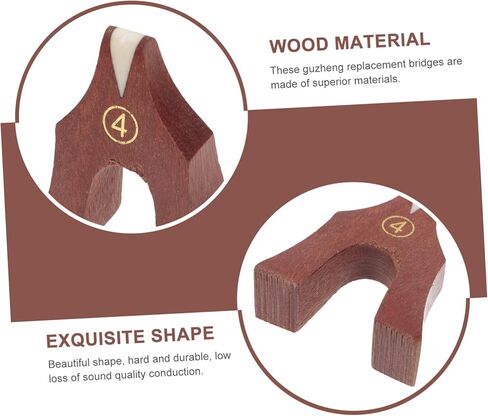 VICASKY Complete Set of 21 String Pillars Bridge for Musical Instruments for Practice in Kuwait