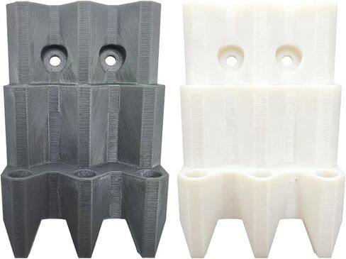 2 Pack Dart Holder Wall Mount Display Rack 3D Printed - Bracket for 9 Steel or Soft Tip Darts, Storage and Organizer Accessory for Dart Players (No Darts Included) in Saudi Arabia