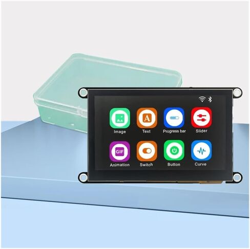 ESP32-S3 8M PSRAM 4M Flash 4.3-inch IPS 480 * 272 LCD Display Module with WiFi and Bluetooth, Compatible for Auduino/Micropython/ESP(IPS Capacitive Touch) in Saudi Arabia