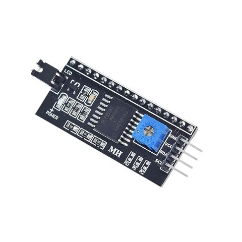وحدة محول PCF8574 I2C لـ LCD1602 وLCD2004، لوحة توسيع واجهة IIC 2.5 فولت إلى 6 فولت متوافقة مع Arduino، ESP32، Raspberry Pi، 5 قطع in Saudi Arabia
