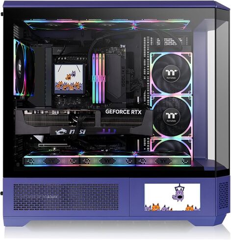 مجموعة لوحة شاشة LCD من Thermaltake View 600 TG 6.0 بوصة؛ شاشات الكريستال السائل واللوحة. 1480 × 720 بكسل؛ دعم TTRGBPlus 3.0؛ نوع C إلى USB (9-Pin)؛ in Saudi Arabia