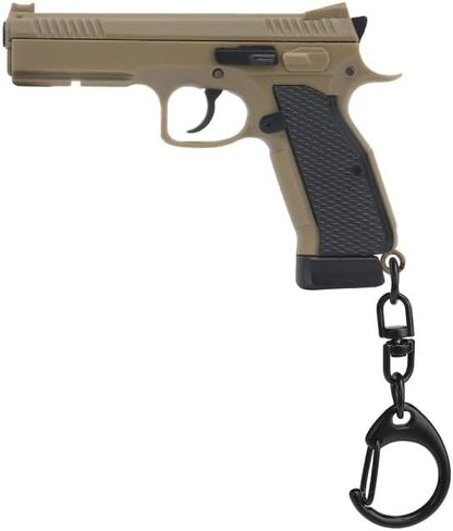 Tactical Detachable Mini Pistol Keychain (Color: Black) in Kuwait