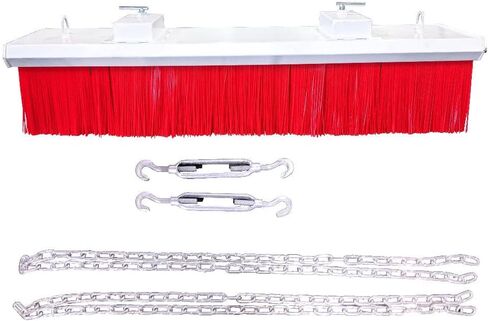 Titan Attachments Fork Lift Broom Attachment 6' 205 lb. Replaceable Bristles in Kuwait