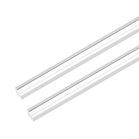 2-Pack Acrylic Square Rods, 9.8 x 0.39 Inch/ 250 x 10 mm Clear Acrylic Dowel Rods Sticks Plastic Sticks Strip for DIY Crafts Lighting Gardening Decorations in Kuwait