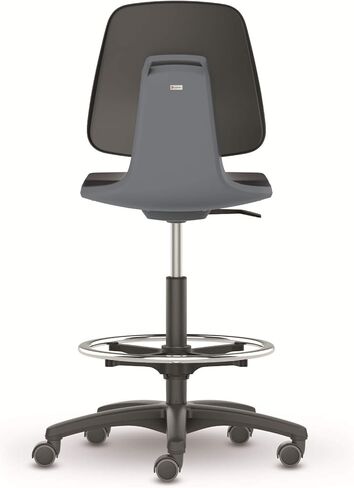 Citrus، كرسي المختبر، Cramer LLC، كرسي المهام، الارتفاع العالي، ISO، مقعد من الجلد الصناعي، غلاف من الأنثراسايت in Kuwait