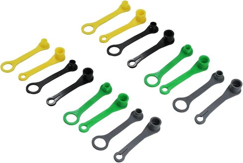 M132021 Hydraulic Fitting Dust Cap Coupler Plug Set Compatible with John Deere M132022 M132024 M70728 M132031 M132032 M132034 M85099 Tractors X465 X475 X485 X495 X575 X585 X595 425 Protector Cover in Kuwait