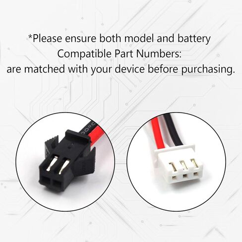 (4-Pack) 7.4V 700mAh Li-ion Battery with EL-2P Plug – 15C Discharge Rate, Compatible with FT009 RC Boat Toys & USB Charging Cable in Saudi Arabia