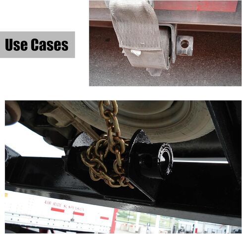 ANLULOAD Sliding Winch for Flatbed Trailer- Trailer Winch 5,500 LBS Working Load Limit，Suitable for 4-inch Straps-for Securing Flatbed Cargo（4Pack） in Kuwait