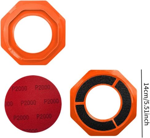 Sanding Pad Holder for Bowling Balls Maintenance Tool for Cleaning Display in Kuwait