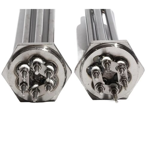 1.5" BSP Water Heater Element - 304 Stainless Steel, 3-12KW, Dual Voltage 220V/380V(Only Heater,380V-12KW 355mmL) in Saudi Arabia