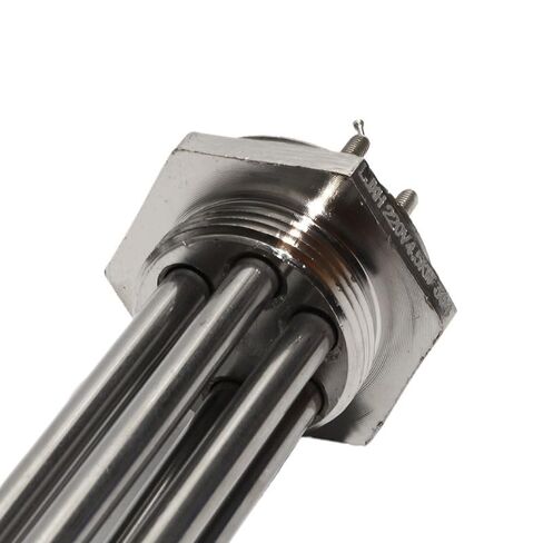1.5" BSP Water Heater Element - 304 Stainless Steel, 3-12KW, Dual Voltage 220V/380V(Only Heater,380V-12KW 355mmL) in Saudi Arabia