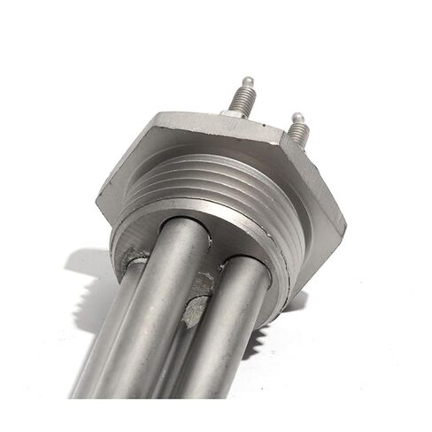 DC Water Heater 600W-1500W, 36V/48V Low Voltage, 304 Stainless Steel, 1" NPT/BSP Thread(with hex nut,36V BSP-600W) in Kuwait