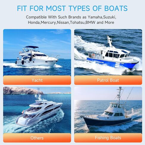 90HP Outboard Hydraulic Steering Kit, Hydraulic Steering System Consists of a Hydraulic Cylinder, a Steering Pump, and Two Nylon Hoses，Suitable for Outboard Motors in Saudi Arabia