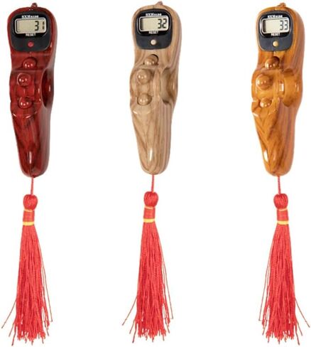 3 Pieces Portable Handheld Digital Beads Counter, Prayer Digital Finger Counters, Digital Tasbih Electronic Rosary Tally Counter, for Meditation, Relaxation, Muslim Prayer in Saudi Arabia