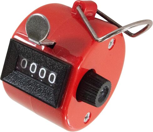 Bluecell Assorted Color Handheld Tally Counter 4 Digit Display for Lap/Sport/Coach/School/Event (Pack of 5) in Saudi Arabia